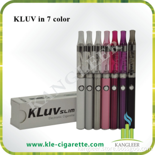 Hot Selling E Cigarette Kluv / Eluv Kit with Mini Atomizer, Cheapest Kluv / Eluv Ecig Slim Size